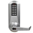 thumbnail image 1 of Kaba E-Plex E5066MWL-626-41 E-Plex 5000 Mortise Lock Winston Lever 100 Access Codes 3000 Audit Events Medeco/Yale/ASSA/Abloy LFIC Prep Less Core Satin Chrome, 1 of 2