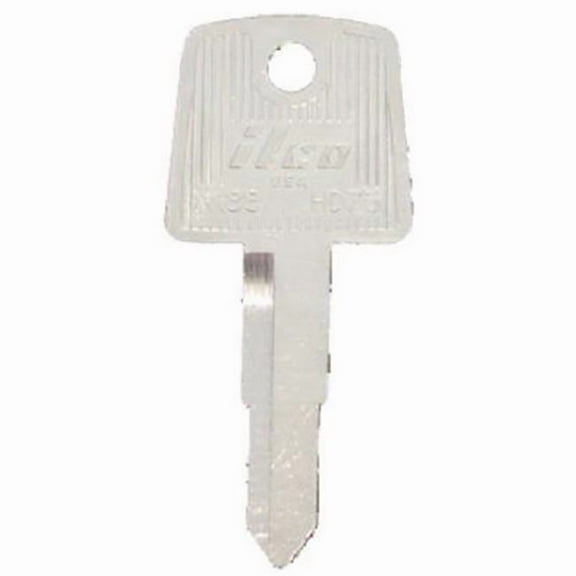 Kaba HD75 1.02 x 0.08 in. Ilco Honda Key Blank For Honda Motorcycle- Pack Of 10
