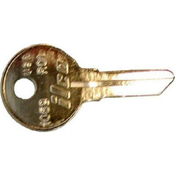 Kaba Ilco Corp. Utility Key 1069B National Cabinet Blank - Durable Nickel - 10 Pack