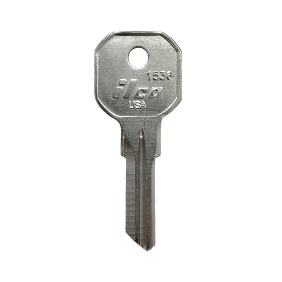 Kaba Ilco 1536 Key Blank, Hurd For Tool Boxes ( 10-Pack )