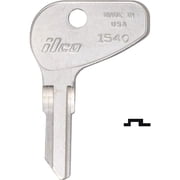 Kaba Ilco Corp. Ilco 1540 Kubota MWR Lawn Mower Key 10-Pack IAA00017352   Residential Use, Standard Application