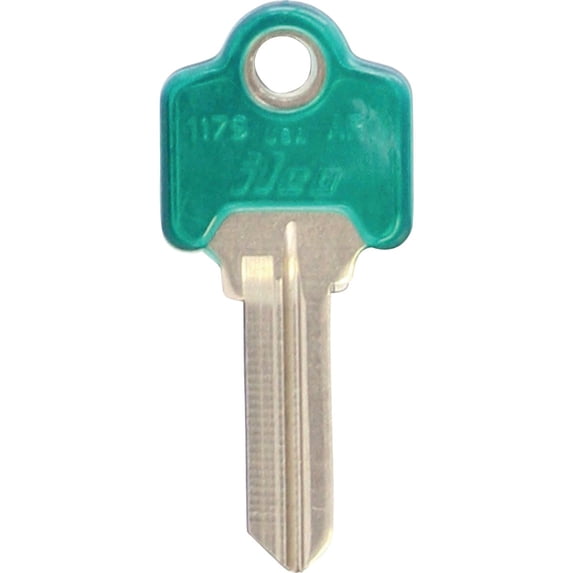 Kaba Ilco AR1-PC-ASSORTED Head Key Blank, Plastic, for Arrow Lockset, Assorted Colors - Quantity 5
