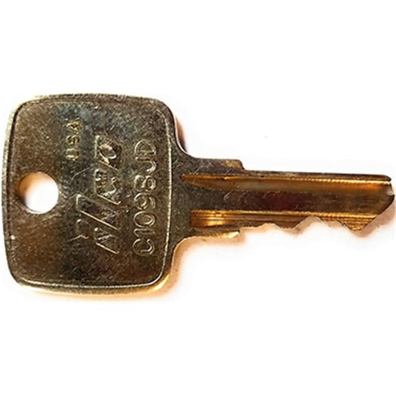 Kaba Ilco C1098JD Brass Plated John Deere Key