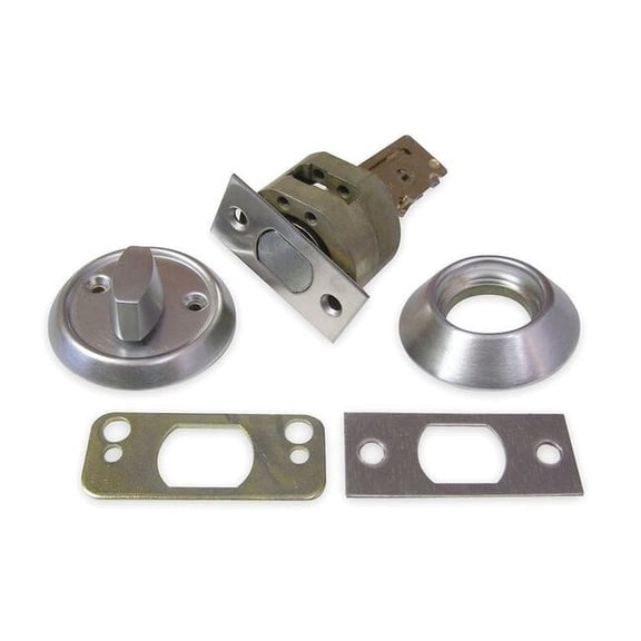 Kaba Ilco Deadbolt,HD,Satin Chrome 45-1-4-04-26D-0