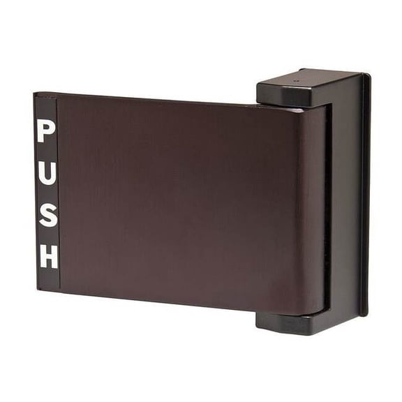 Kaba Ilco Deadlatch Push/Pull Paddle, Bronze 459-02-00-313