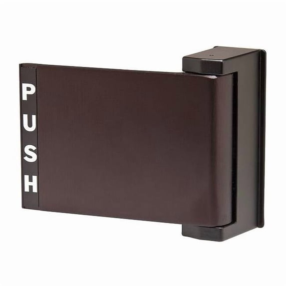 Kaba Ilco Deadlatch Push/Pull Paddle, Bronze 459-04-00-313
