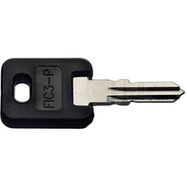 Ilco Sterling 10 Cut Key Blank With Plastic Head (1630P) - Single Key, Original Packaging 1 thumbnail image