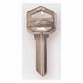 thumbnail image 1 of Kaba Ilco Key Blank,Brass,Type EZ1,PK10 1522-EZ1, 1 of 1