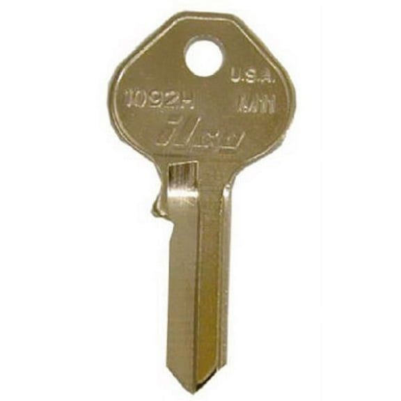 Kaba Ilco Key Blank,Brass,Type M13,4 Pin,PK10 1092DS-M13