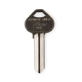 thumbnail image 1 of Kaba Ilco Key Blank,Brass,Russwin Lock,PK10 A1011D41-RU53, 1 of 1