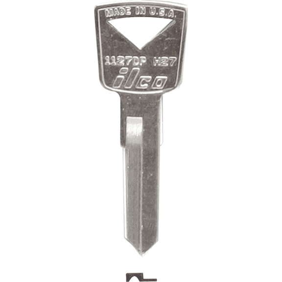 ILCO FORD Automotive Key - Single Pack Residential Use, Standard Application