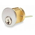 thumbnail image 1 of Lockset Cylinder, Satin Chrome, Keyway Type Schlage(R) C, 5 Pins, 1 of 1