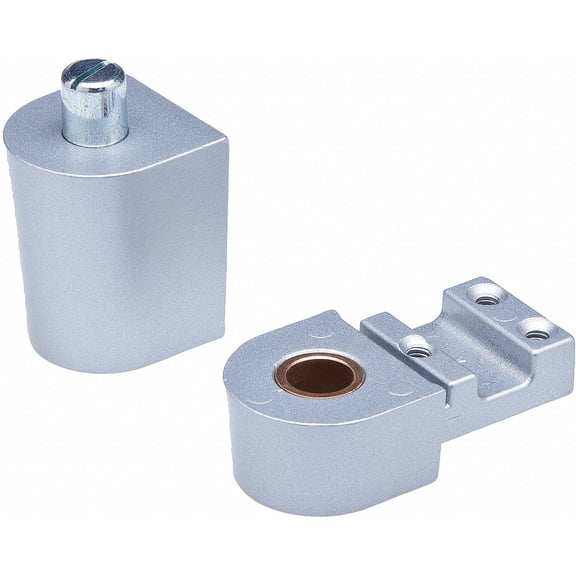 Kaba Ilco Offset Pivot Hinge,Half Surface,125 lb.  IL-OP-18-AL TOP PIVOT SET