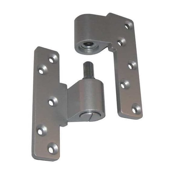 Kaba Ilco Pivot Hinge,Left Hand ,Clear Aluminum IP-10-LH-AL