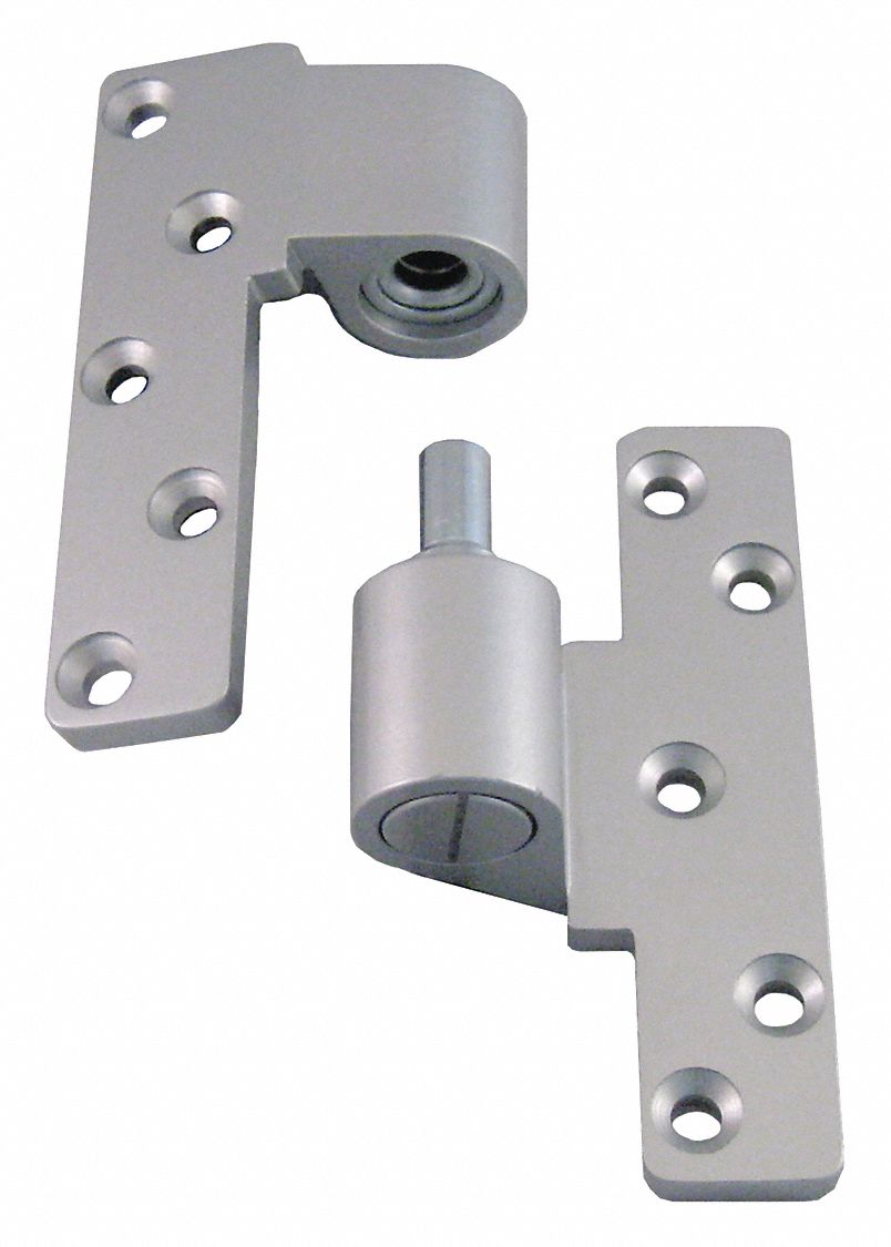 Kaba Ilco Pivot Hinge,Right Hand,Clear Aluminum IP10RHAL