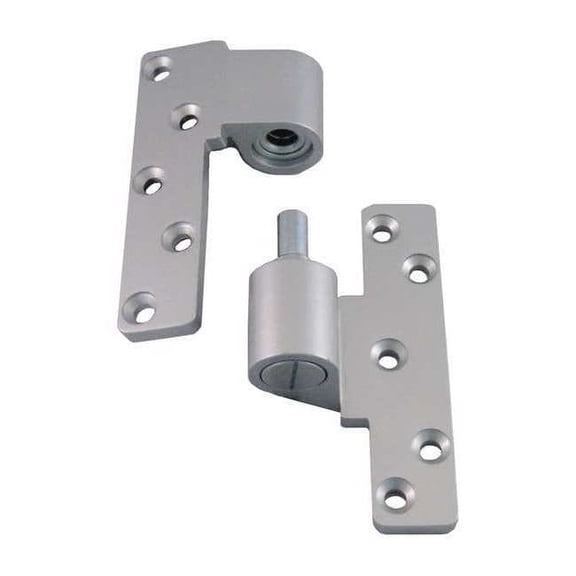 Kaba Ilco Pivot Hinge,Right Hand,Clear Aluminum IP-10-RH-AL