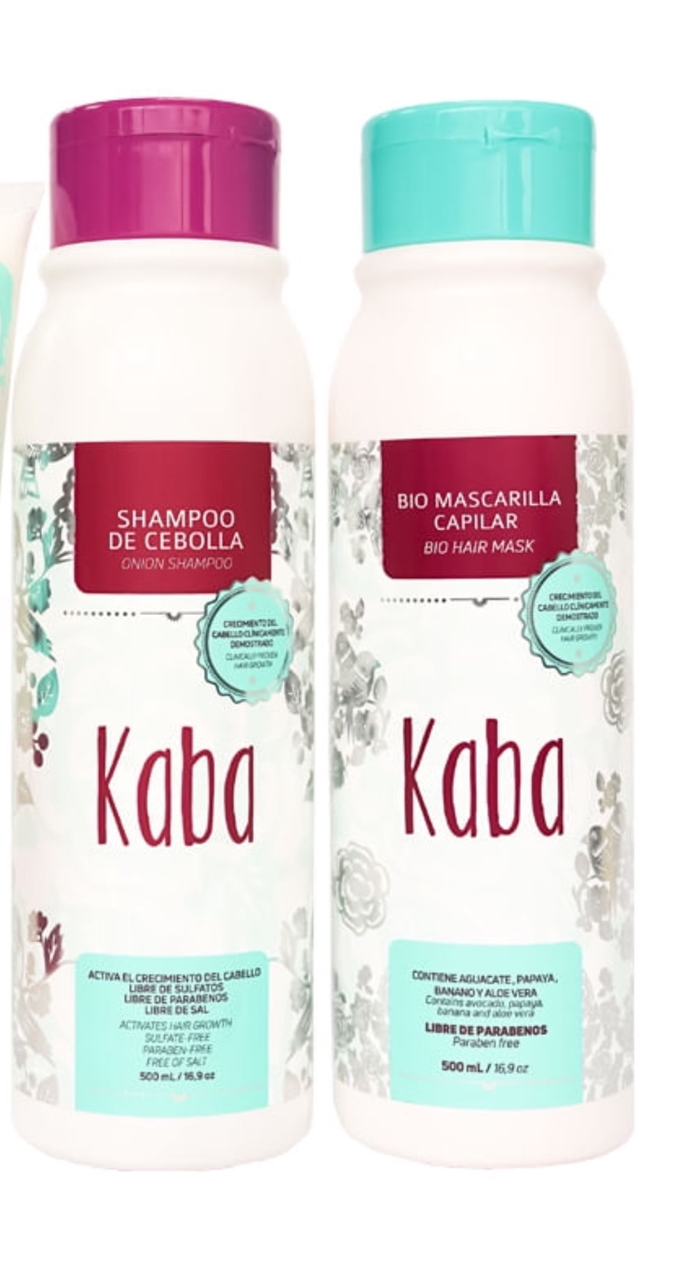 Kaba KABA Shampoo de Cebolla + Bio mascarilla Capilar