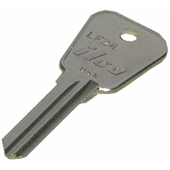 Kaba LF24 Lowe & Fletcher Key, Nickel Plated Brass, Pack of 10