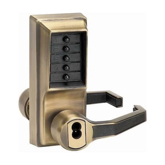 Push Button Lock,Entry,Key Override LR-1021-B-05-41