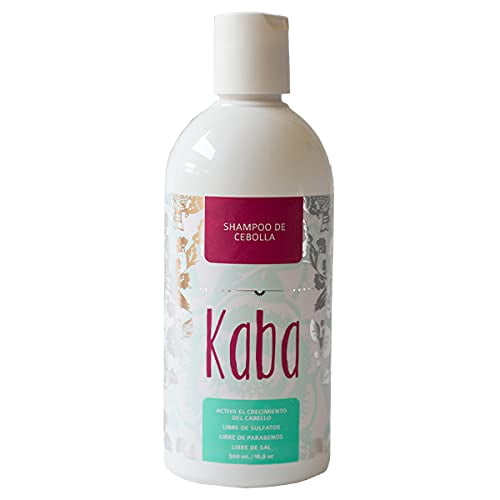 Kaba Red Onion Shampoo For Hair Growth & Hair Loss, No Onion Smell - 16.9 oz