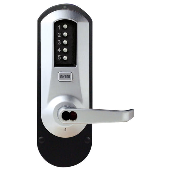 Kaba Simplex 5010RWL-26D-41 Exit Trim Winston Lever Sargent LFIC Prep Less Core Satin Chrome