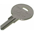 thumbnail image 1 of Kaba TM16 Trimark Lock Key- Nickel Plated Brass- Pack of 10, 1 of 1