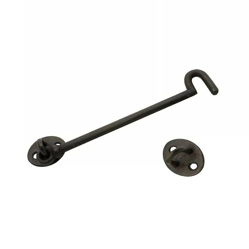Kabalo Black Hook and Eye Door Latch Extra Long 61cm 24" Window Gate