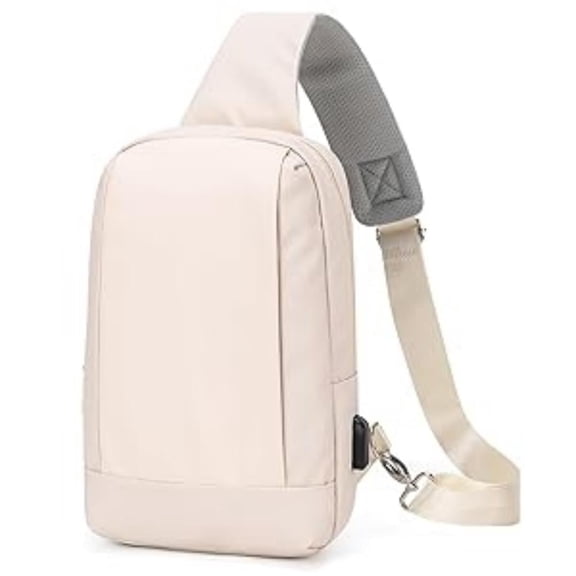 Kabaqoo Crossbody Chest Bag, Sling Backpack for Men/Women, Lightweight Shoulder Bag