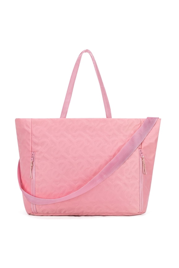 Shoulder Purses for Women, Ladies Handbags with Computer Compartment Pink