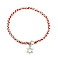Kabbalah Red String Bracelet Sterling Silver Magen David Jewish Star