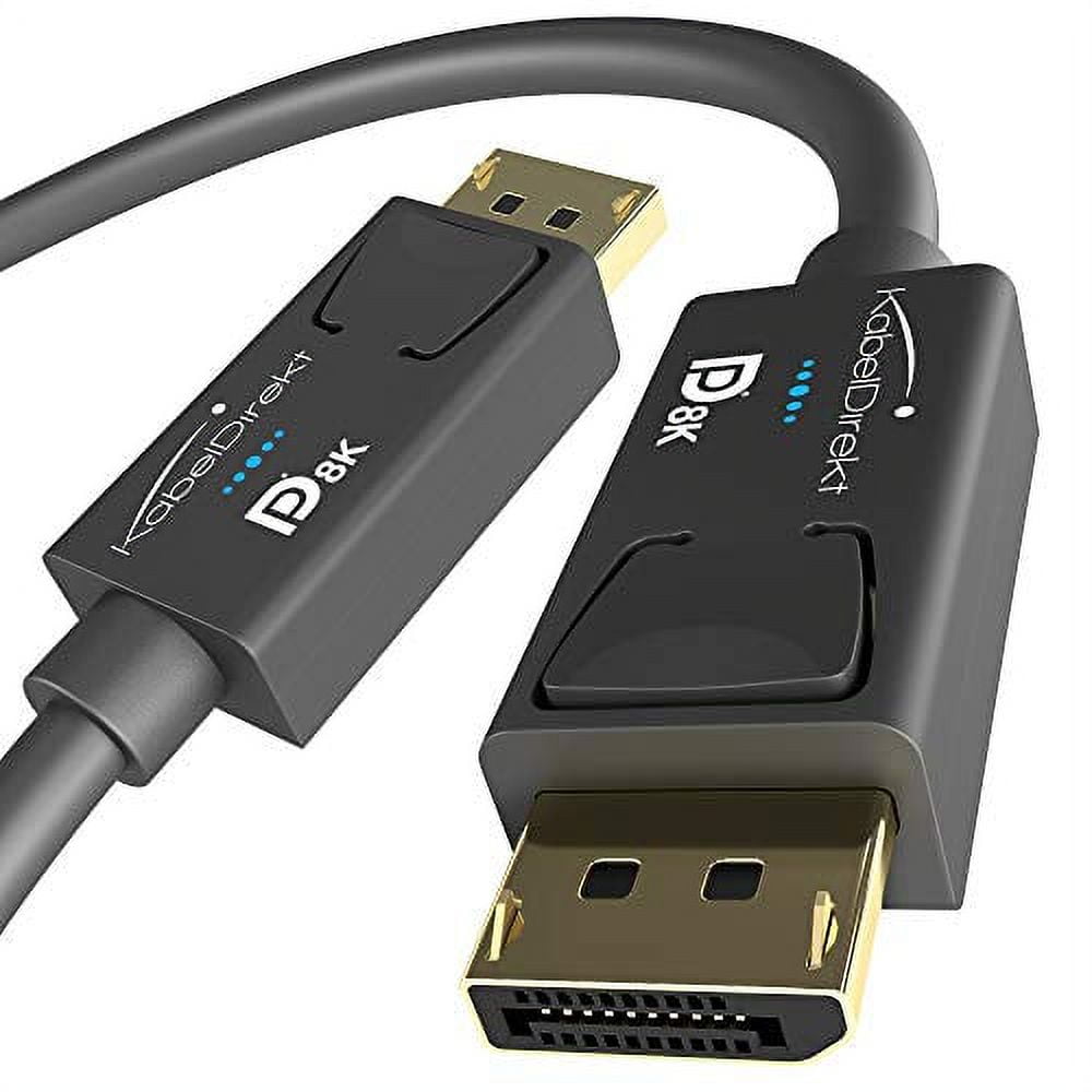 Rocstor DisplayPort 1.4 Cable (3') Y10C281-B1 B&H Photo Video