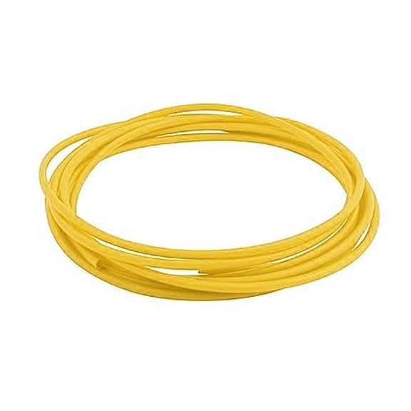 Kable Kontrol 2:1 Polyolefin Heat Shrink Tubing - 1/16" Inside Diameter - 50' Length - Yellow