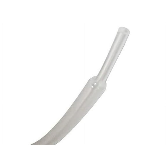 Kable Kontrol 2:1 Polyolefin Heat Shrink Tubing - 1/4" Inside Diameter - 10' Long - Clear