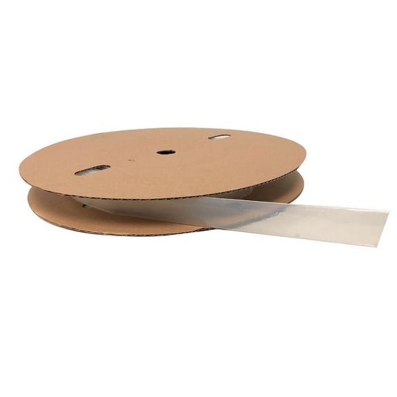 Kable Kontrol 2:1 Polyolefin Heat Shrink Tubing - 3/4" Inside Diameter - 100' Length - Clear