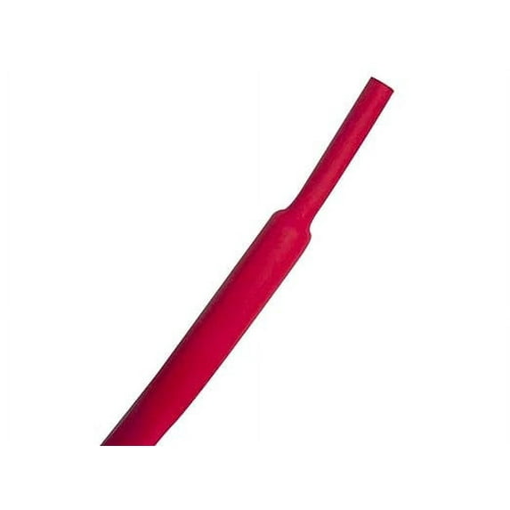 Kable Kontrol 2:1 Polyolefin Heat Shrink Tubing - 3/64" Inside Diameter - 10' Long - Red