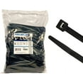 thumbnail image 1 of Kable Kontrol Black Zip Ties - 8" Inch Long - UV Resistant Nylon - 40 Lbs Tensile Strength - 1000 pc Pack, 1 of 6
