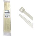 thumbnail image 1 of Kable Kontrol Clear Zip Ties - 18" Inch Long Heavy Duty - Natural Nylon - 120 Lbs Tensile Strength - 100 pc Pack - ct7108, 1 of 6