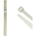 thumbnail image 1 of Kable Kontrol Clear Zip Ties - 40" Inch Long Extra Heavy Duty - Natural Nylon - 250 Lbs Tensile Strength - 50 pc Pack - ct40nat-50, 1 of 6