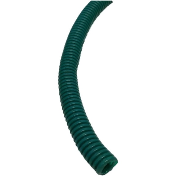 Kable Kontrol Convoluted Split Wire Loom Tubing - 1/4" Inside Diameter - 100' Length - Green