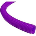 thumbnail image 1 of Kable Kontrol Convoluted Split Wire Loom Tubing - 3/8" Inside Diameter - 10' Length - Purple, 1 of 6