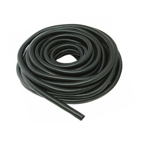 Kable Kontrol Corrugated Split Wire Loom Tubing - 3/8" Inside Diameter - 250' Length - Black