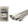 thumbnail image 1 of Kable Kontrol Heavy Duty Stainless Steel Metal Zip Ties - 8" Long - 350 Lbs Tensile Strength - 100 pcs / Pack - ssct-250-8, 1 of 6