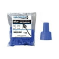 thumbnail image 1 of Kable Kontrol Twist on Electrical Wire Connectors - Winged - Fits Wire 10 - 8 AWG - 100 Pcs - Blue, 1 of 7