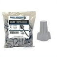 thumbnail image 1 of Kable Kontrol Twist on Electrical Wire Connectors - Winged - Fits Wire 12 - 10 AWG - 100 Pcs - Gray, 1 of 7