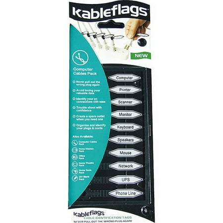 Kableflags 113 0865 Computer Cables Pack