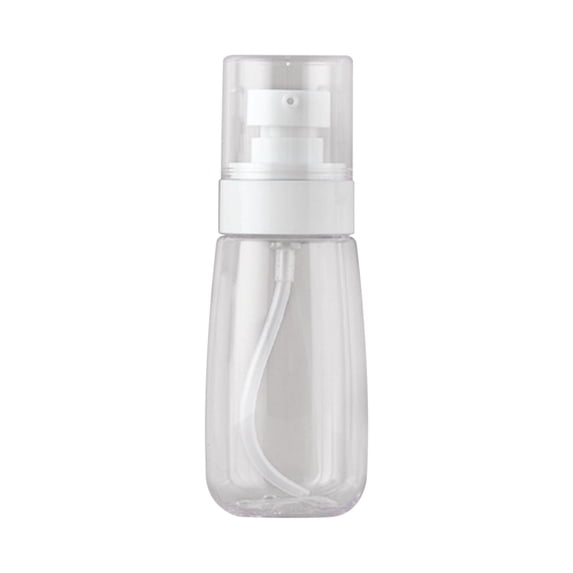 Kabnic 3oz/80ml Clear Empty Spray Bottles, Fine Mist Plastic Mini Travel Bottles, Small Spray Bottle Refillable Liquid Containers