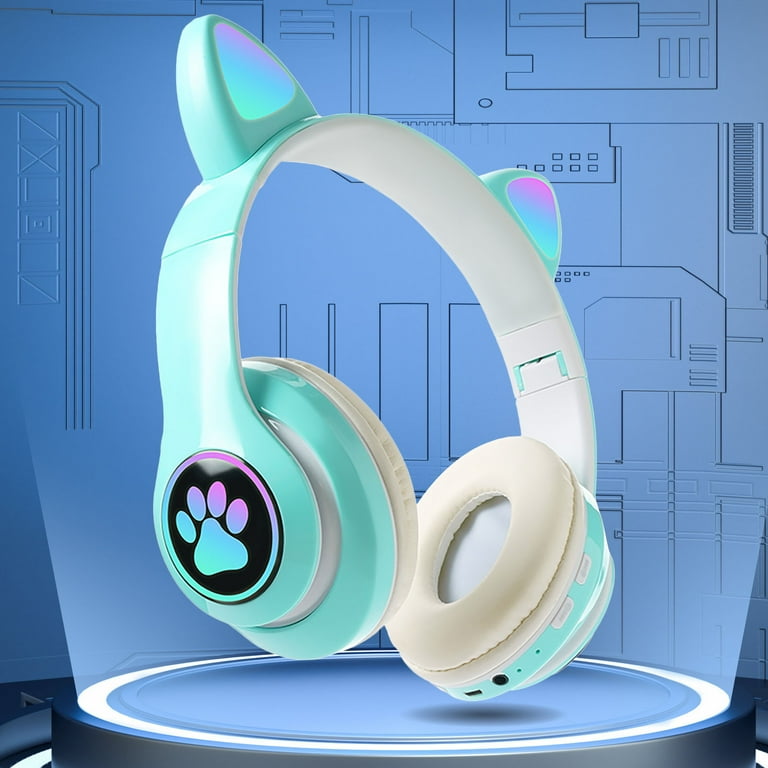 Kabnic Bluetooth Over Ear Headphones, Cute Wireless Headphones