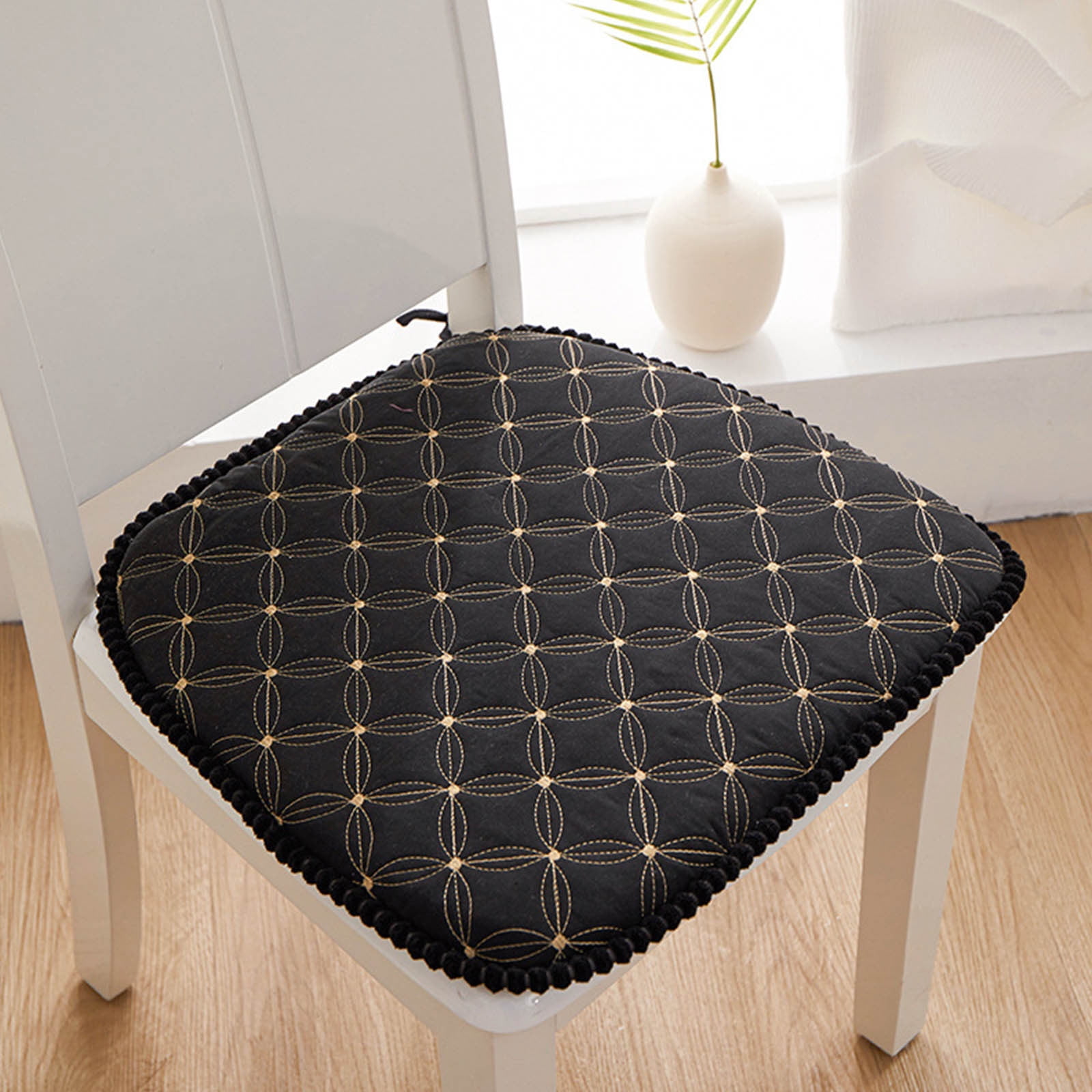 Kabnic Dining Chair Cushions, Non Slip Chair Pads for Dining Chairs ...