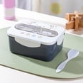 thumbnail image 1 of Fnyoxu Microwave Safe Lunch-Box, Leakproof Food Storage Container, Reusable Bento-Box For Meal Prep, Office, School & Picnics, 1 of 6