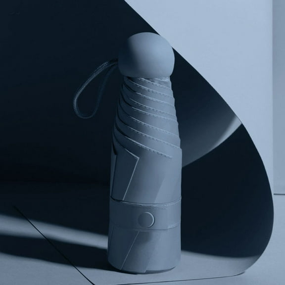 Kabnic Mini Travel Umbrella - Compact Folding Umbrella for Women & Girls | Auto Open/Close & Anti-UV, Fits Tote Bags & Backpacks